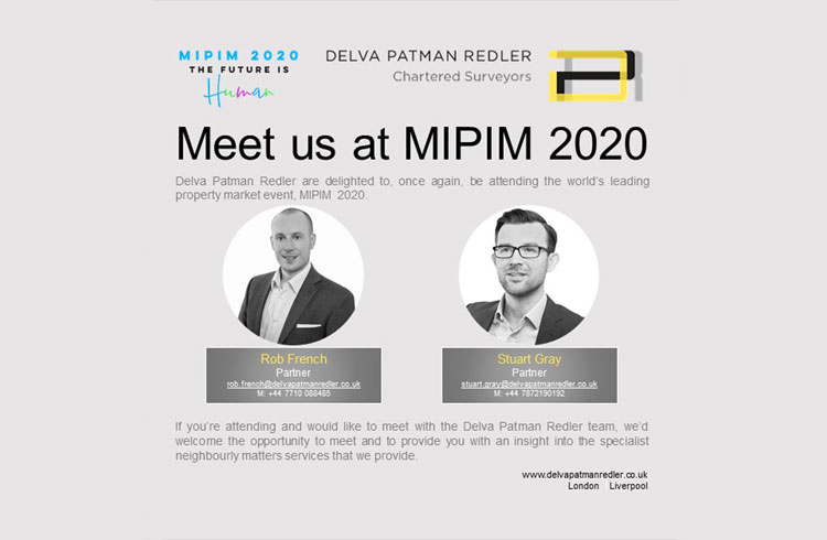 Meet us at MIPIM 2020 | News & Insights | DPR